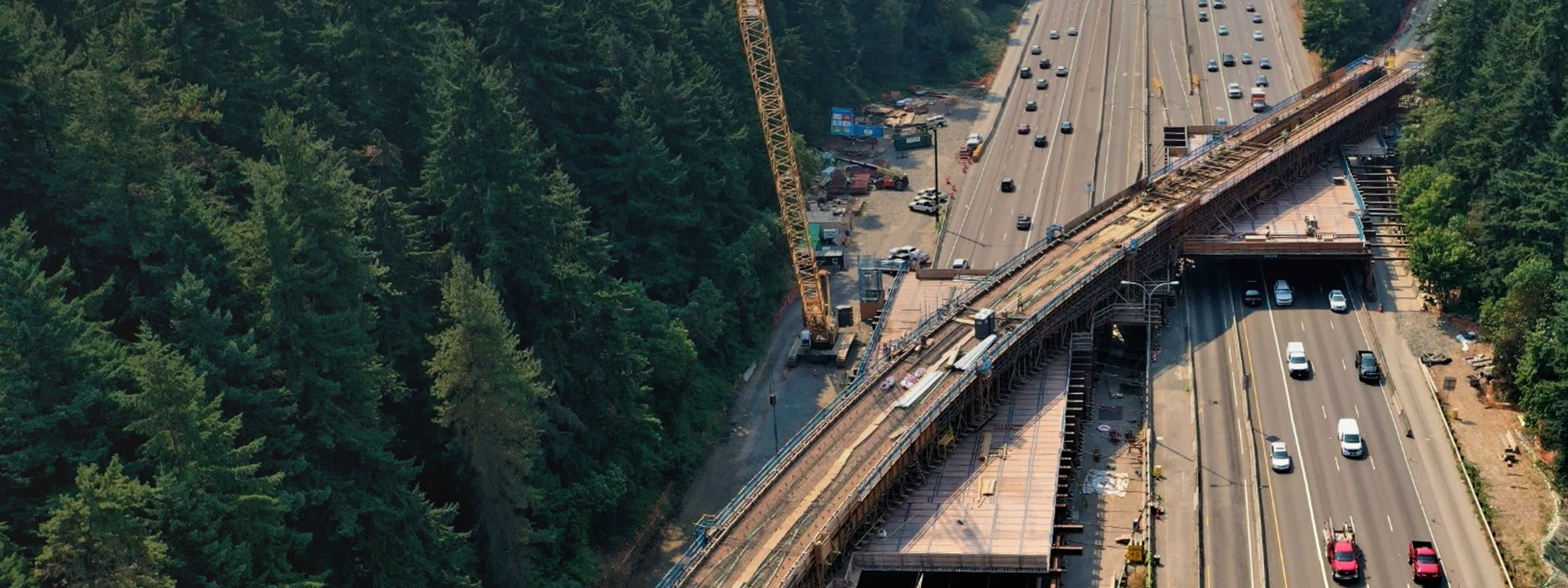 A highway under construction